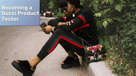 gucci product tester
